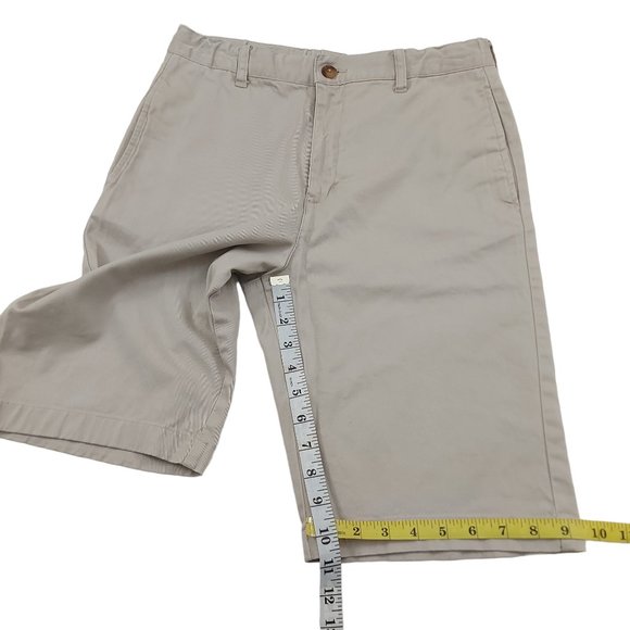 Wonder Nation Youth Juniors Casual Shorts 20 Beige Flat Front Cotton Blend - Picture 7 of 8